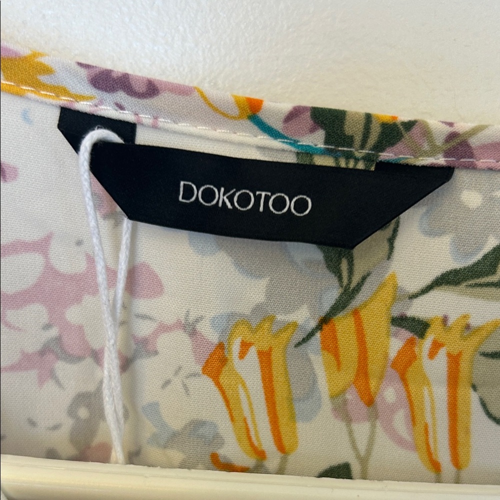 Dokotoo Floral Long Sleeve Dress Small - Picture 5 of 8